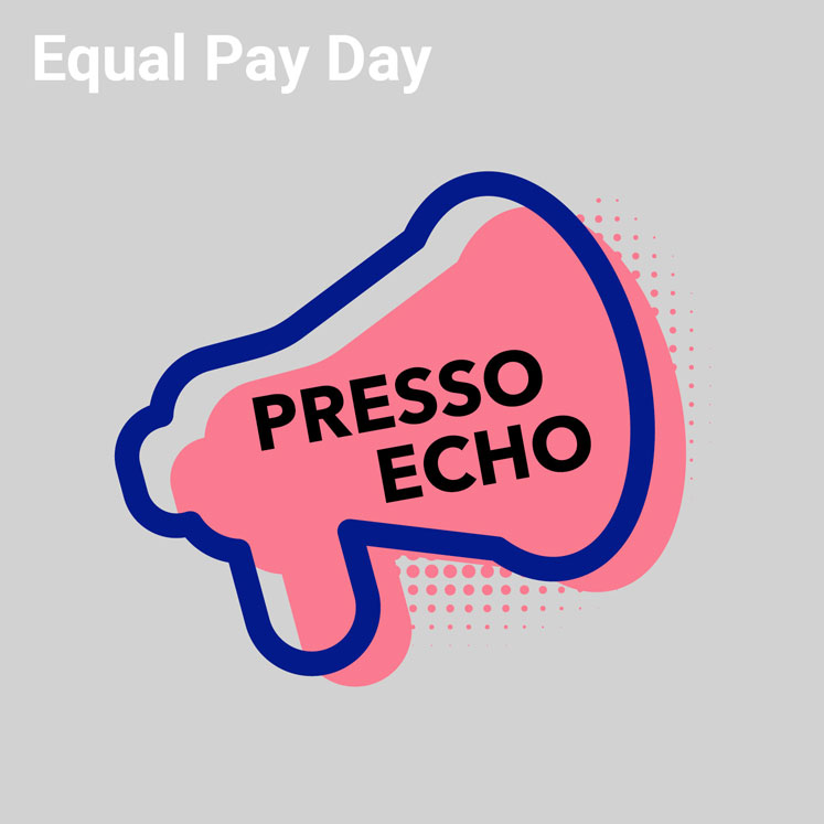 Equal Pay Day Presseecho kachel