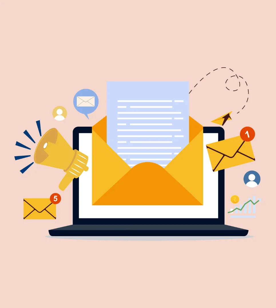 Newsletter - Grafik Computer für Navigation